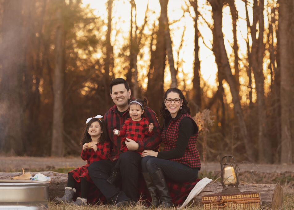 Alyssa Kisby-Meadows and family